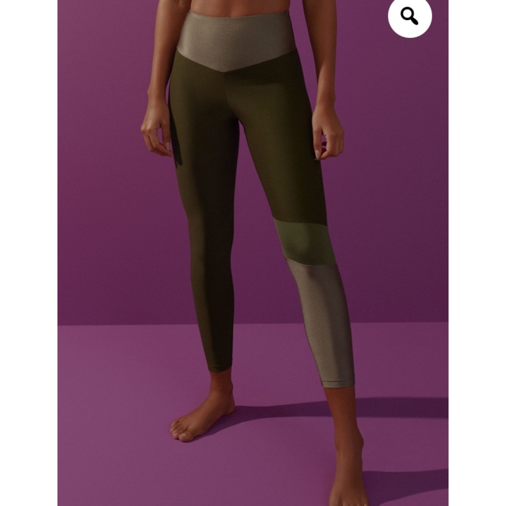 muv active leggings Shiny runner supports every muscle high rise S NWT